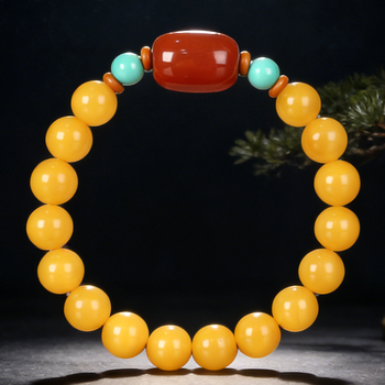 老蜜蜡圆珠价格报价行情- 京东