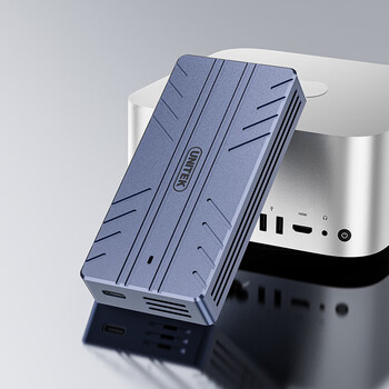 优越者40Gbps硬盘盒USB4.0高速M.2 NVMe固态移动硬盘盒兼容雷电5/4/3适用 Macmini 笔记本台式机扩展SSD