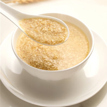 智仁 小麦胚芽 健康速食早餐 谷物天然高纤富硒代餐麦片 罐装1000克