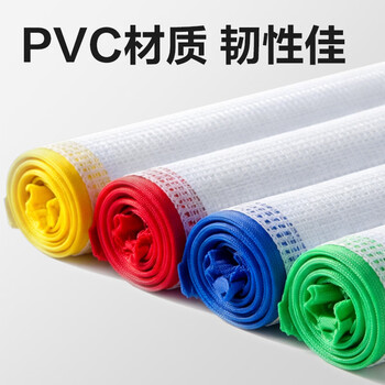 得力(deli)A4文件袋拉链袋办公资料袋票据收纳袋拉边袋学生科目分类袋试卷收纳 10只装27040