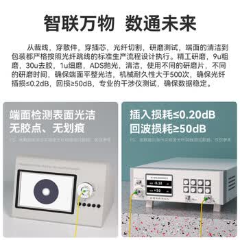 HAILE海乐 单模光纤跳线（SC-SC，9/125）电信级单芯尾纤网线1米 HJ-1SC-SC-S1