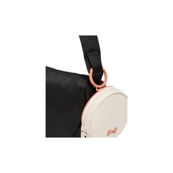 安德玛（Under Armour）春夏Studio Luna男女情侣轻质运动休闲单肩包1388927黑色001 均码