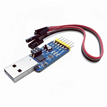 丢石头 手动拨码六合一串口模块 USB转TTL/RS232/RS485 TTL转232/485 232转485 原装CP2102芯片
