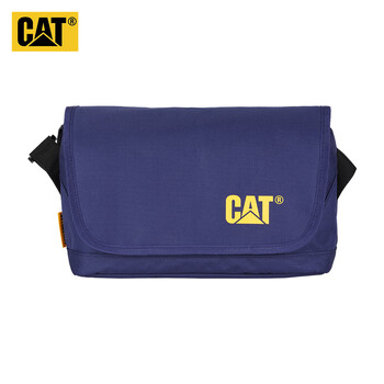 卡特(CAT)斜挎包单肩包轻便邮差包休闲挎包11英寸iPad包潮翻盖大容蓝84512 卡特(CAT)斜挎包单肩包轻便邮差包休闲挎包11英寸iPad包潮翻盖大容蓝84512