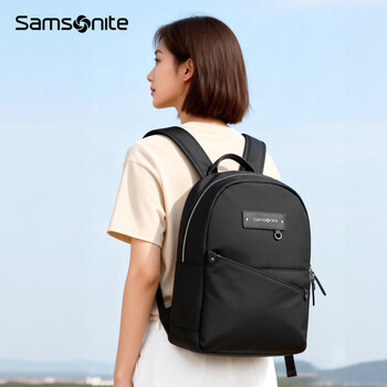 新秀丽（Samsonite）双肩包电脑包14英寸背包女大容量书包商务旅行包通勤笔记本包时尚