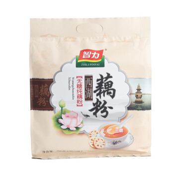 智力无糖纯藕粉400g/袋（20g小袋）未添加糖杭州西湖藕粉早餐代餐粉