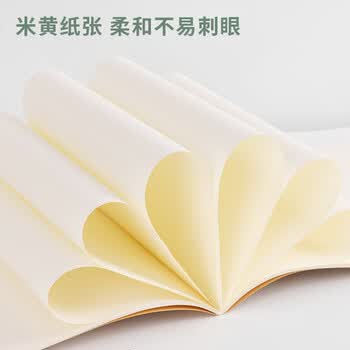 得力（deli）16K骑马钉草稿本空白软抄图画本草稿纸文稿纸笔记本本子学生考研5本（共190张）D1638 高考考试