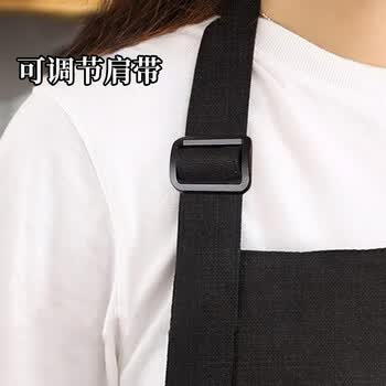 加品惠围裙防污围裙创意厨神男女通用可调节厨房做饭围裙LF-2252 