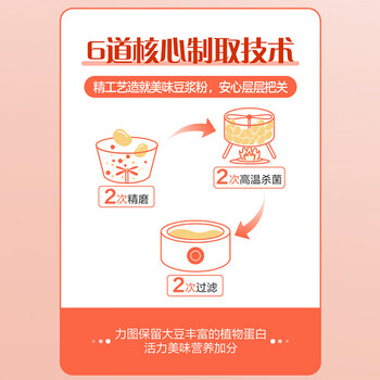 金龙鱼豆浆粉经典甜味750g（25包）非转基因植物蛋白冲饮谷物早餐