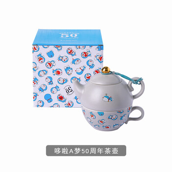 哆啦 a 梦茶壶。 ドラえもんのティーポットです。 哆啦A梦茶壶套装价格报价行情- 京东