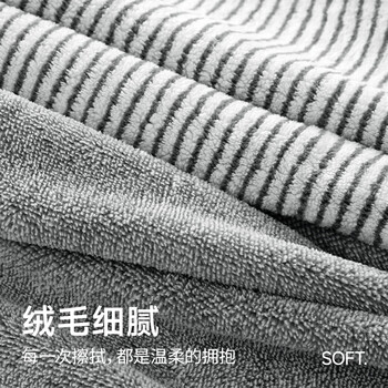 无印良品毛巾2条装7A级抗菌柔软亲肤洗脸洗澡强力吸水A类不易掉毛运动