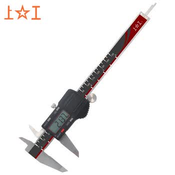 上工 电子数显卡尺0-150mm 分度值0.01 四按键游标卡尺 不锈钢 高精度