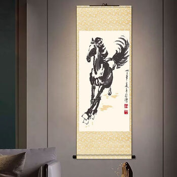 八骏图徐悲鸿品牌及商品- 京东