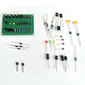 优品沃目新手初级识别焊接练习元件包套件直插训练板电子初学者 元器件+镀锡万能板(2套) 优品沃目新手初级识别焊接练习元件包套件直插训练板电子初学者 元器件+镀锡万能板(2套)