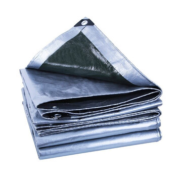 加厚户外防雨布遮阳防水布防晒篷布货车帆布遮雨棚布布料隔热 5米x8米