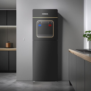 康佳（KONKA）饮水机家用下置水桶立式京东自营办公双开门柜式冲奶饮水器KY-LRX02（冷热型）