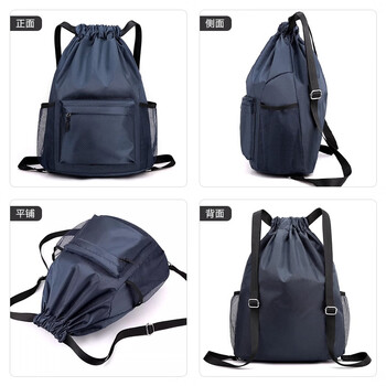 VICTORIATOURIST运动包男抽绳健身篮球包干湿分离游泳束口足球包训练收纳双肩背包