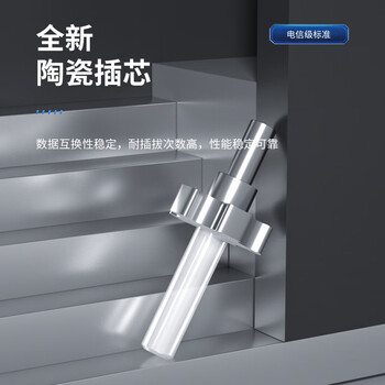 柏森德室外单模铠装成品光缆 2芯FC-FC 100米 两芯家用光纤线入户架空免熔接 BSD-2X4T-FC100