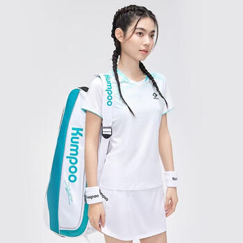 薰风（KUMPOO）羽毛球服赛事系列速干透气比赛球服 KW-4207 女款浅绿  S