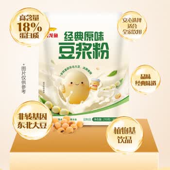 金龙鱼豆浆粉经典原味750g(25包)非转基因植物蛋白冲饮谷物早餐 金龙鱼豆浆粉经典原味750g(25包)非转基因植物蛋白冲饮谷物早餐