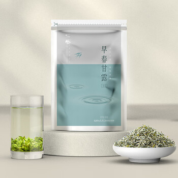 味独珍2026年新茶早春蒙顶甘露 四川明前春茶蒙顶山茶 蒙顶甘露高山绿茶 早春甘露袋装100g