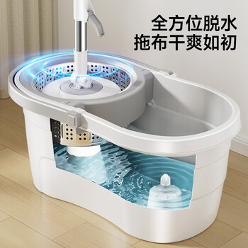 五月花旋转拖把2布家用一拖净免手洗2026懒人神器甩干桶拖把套装