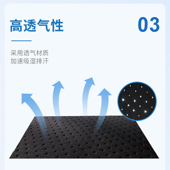 LP760KM专业轻量髌骨带护膝强透气柱形垫片髌腱加压带跑步跳绳 均码