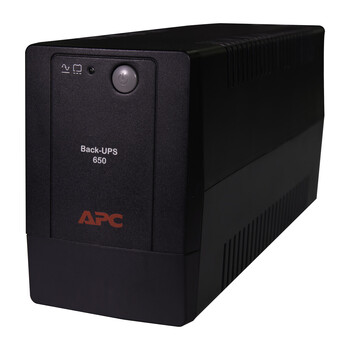 APC施耐德ups不间断电源BP650CH 360W/650VA办公电脑网络路由应急备用电源电池
