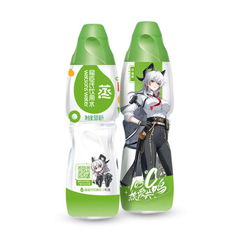 屈臣氏蒸馏水纯净水500mL*22瓶整箱瓶装水会议出行礼盒款角色D