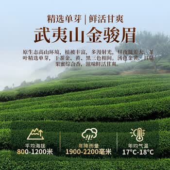 去寻红茶武夷山金骏眉特级250g新茶叶礼盒装送礼物品