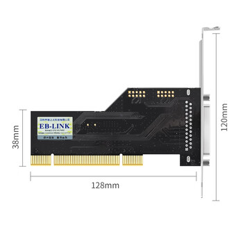 EB-LINK PCI并口卡电脑DB25打印机1284扩展卡工控机LPT转接卡 EB-LINK PCI并口卡电脑DB25打印机1284扩展卡工控机LPT转接卡