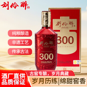 刘伶醉单瓶白酒价格报价行情- 京东