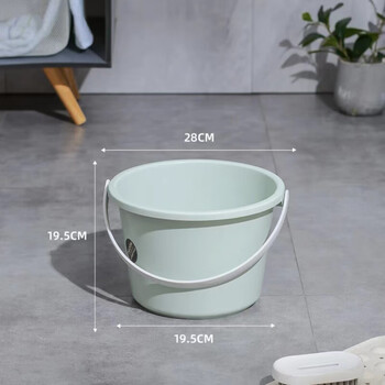 晗畅家用手提塑料大号水桶加厚储水用桶学生宿舍用洗澡无盖洗衣大圆桶