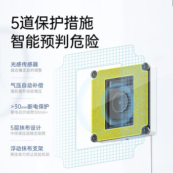 小猕猴擦窗机擦玻璃神器高层窗外玻璃刮擦窗神器防掉电动玻璃擦家政专用