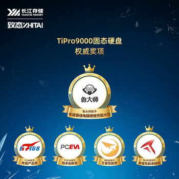 致态（ZhiTai）长江存储 2TB SSD固态硬盘 NVMe M.2接口 TiPro9000 系列 (PCIe 5.0 产品) 附赠散热器