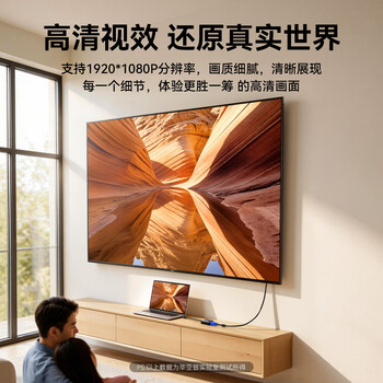 毕亚兹Type-C转VGA转换器扩展屏 USB-C转vga投屏母头转接头线 适用华为苹果17/16/Mac笔记本接电视投影仪