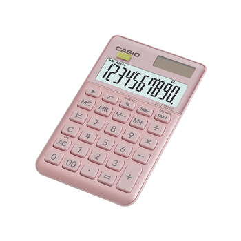 卡西欧(CASIO)stylish时尚计算器 璨光粉 SL-1000SC-PK 卡西欧(CASIO)stylish时尚计算器 璨光粉 SL-1000SC-PK