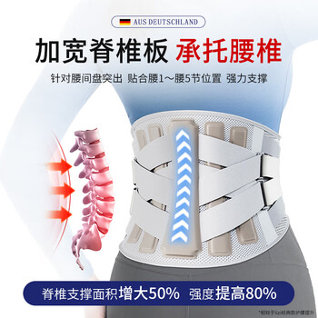 立姿（lizi）护腰带腰间盘突出腰椎腰肌劳损腰托腰围保暖钢板固定久坐透气L