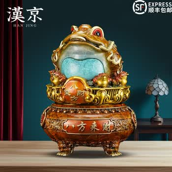 金蟾銅斗 開運 招財 装飾品 工芸品美術品 置物 聚财金蟾型号规格- 京东