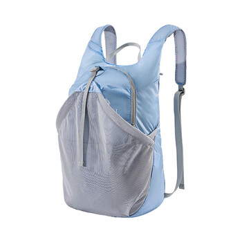 骆驼（CAMEL）可折叠登山皮肤包旅游骑行双肩背包 W9B31L8013B 清晖蓝