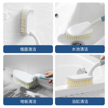 LYNN多用途清洁刷子大扫除 卫生间浴室地板刷毛刷死角缝隙刷瓷砖刷1把