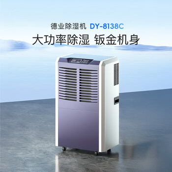 德业（Deye）除湿机/抽湿机 除湿量110升/天适用300平方米 别墅地下室仓库车间大功率除湿器DY-8138C