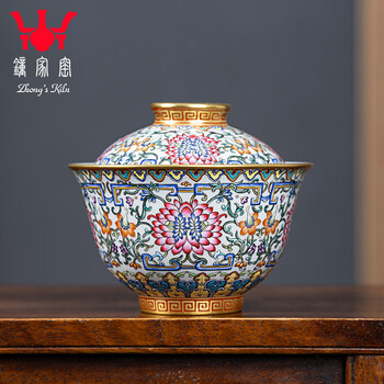 景德镇粉彩盖碗品牌及商品- 京东