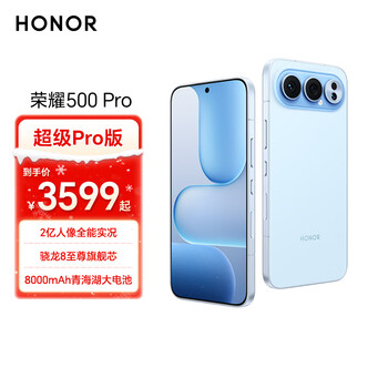 新品未開封】HONOR 500 Pro 12GB/256GB 中国版 手机500 - 京东