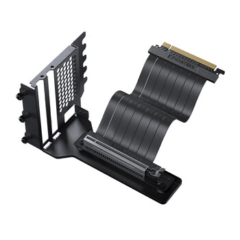追风者（PHANTEKS）PCI-E 5.0 黑显卡竖装支架套件/7槽位ATX机箱升级/220mm延长线/EMI防电磁干扰/5090