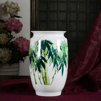 瓷瓶  童承天大师手绘067888拍卖已结束捡漏【名人佳作】釉上彩手绘