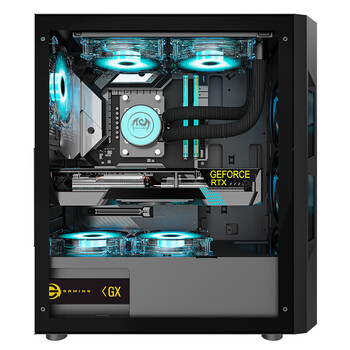 长城（Great Wall）本色K13升级版电脑游戏机箱（ATX主板/五硬盘位/U3/玻璃侧透/宽体/8风扇位/5080显卡）