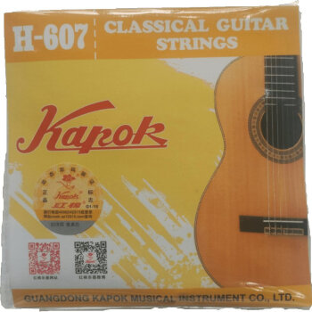 阿诺玛（AROMA）红棉套装木吉他琴弦 钢丝  古典尼龙琴弦 一套六根 古典尼龙琴弦H-607 两套