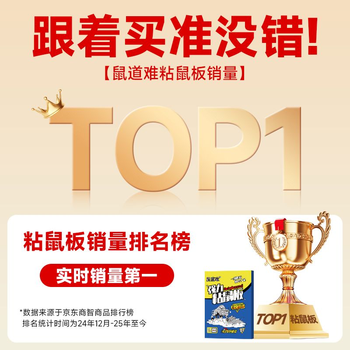 鼠道难粘鼠板老鼠贴捕鼠家用粘大老鼠神器灭补鼠超强力大号加厚粘板10片