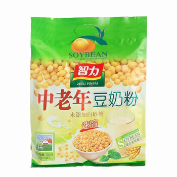 智力中老年豆奶粉700g/袋（20小袋）未添加白砂糖冲泡即食早餐